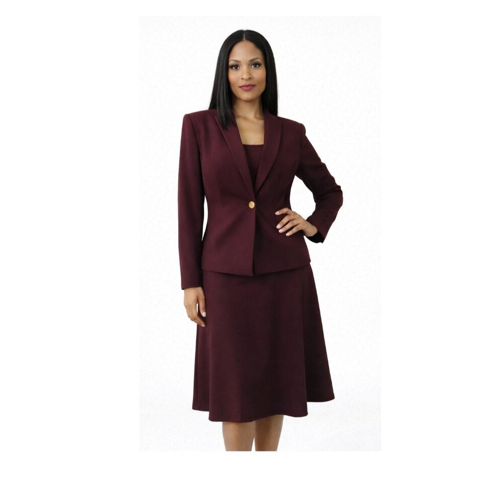 Calvin Klein - 2-Piece Midi Skirt Suit